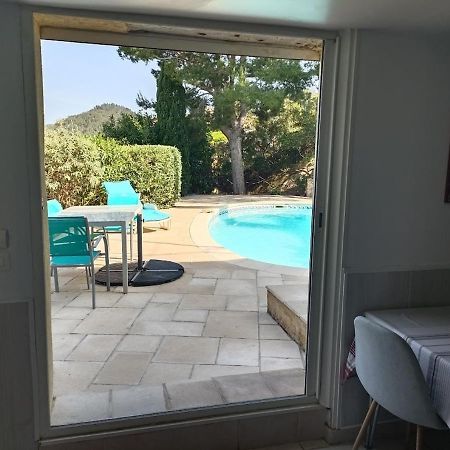 La Madrague- 2P Avec Piscine Privative Apartment Сен Сир сюр Мер Екстериор снимка
